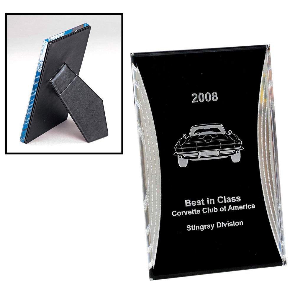 Reflection Award Sil/Blk 6x9