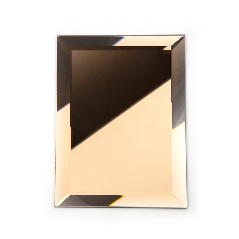 Beveled Mirror Plaque Copper 5"X7"