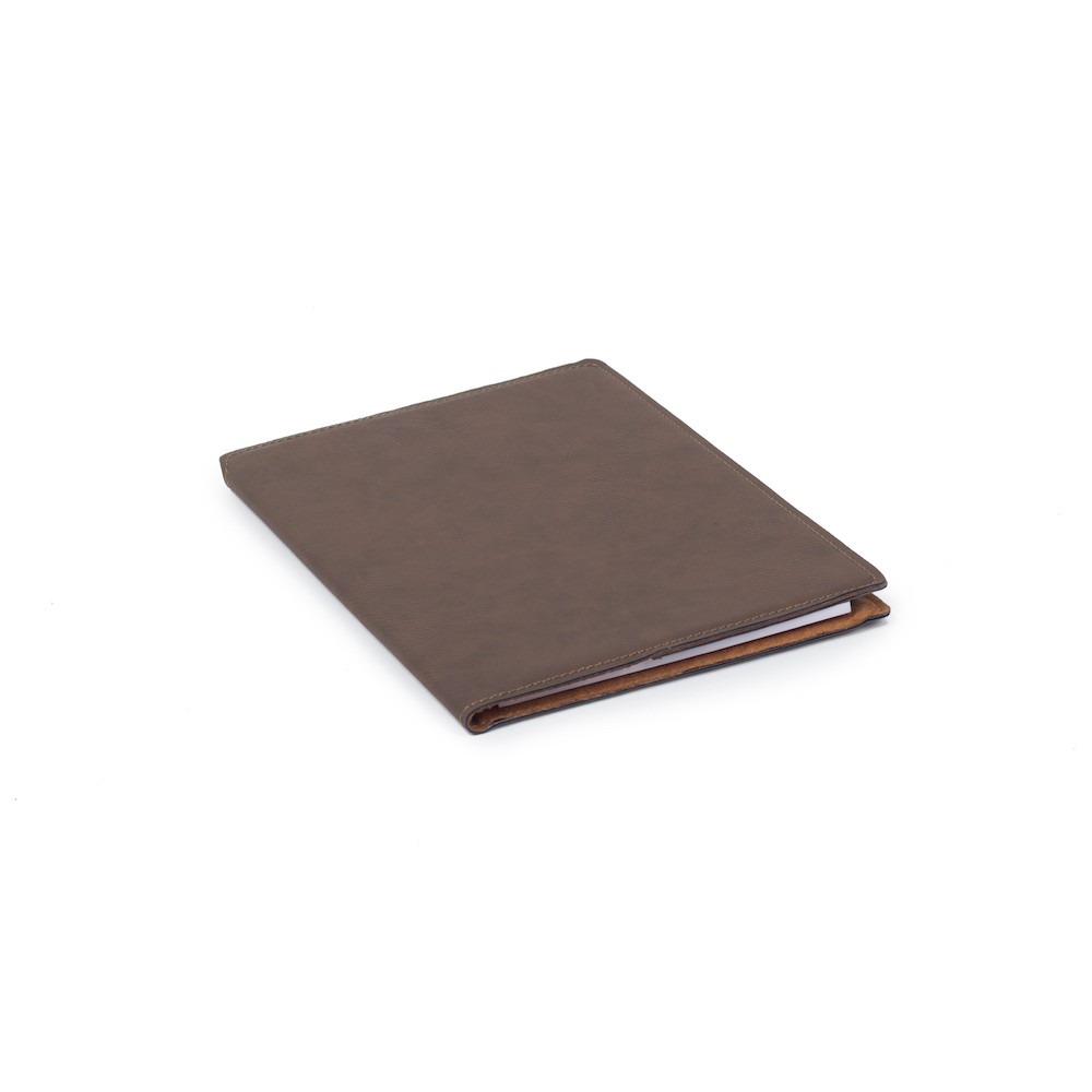 SADDLE COLLECTION PORTFOLIO 7"X9" BAY BROWN