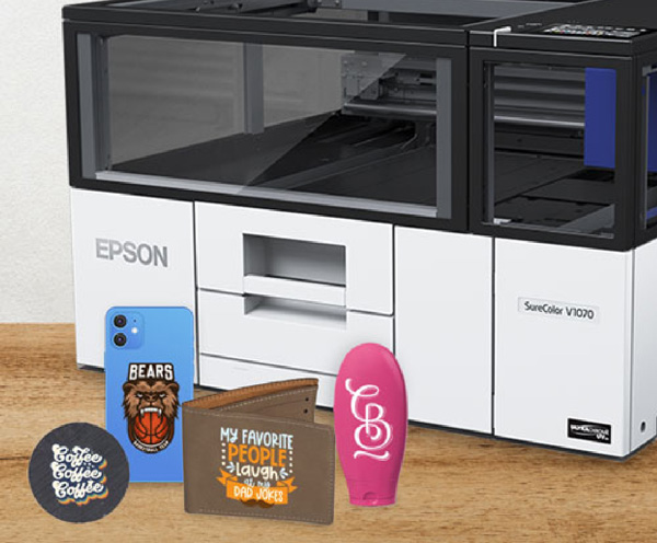 UV-LED flatbed printer