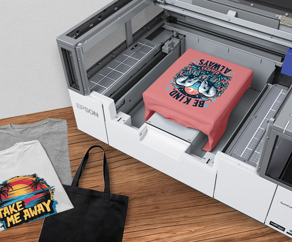 direct to garment printer and products