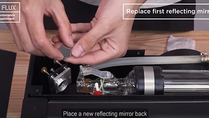 Replacing the Reflecting Mirror - Flux Beamo