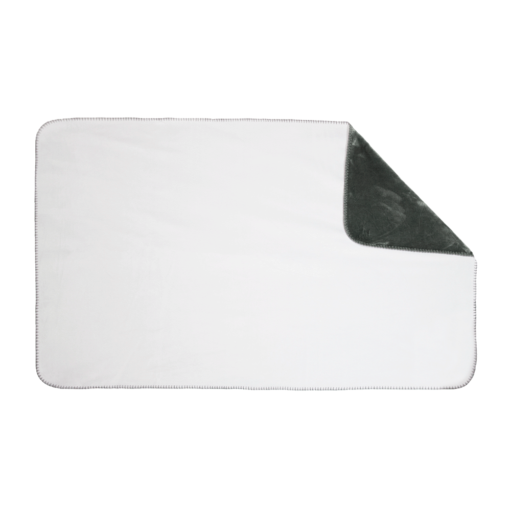 White/Grey Alpine Lap Blanket