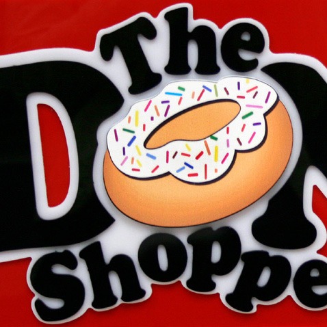 Doughnut shop sign