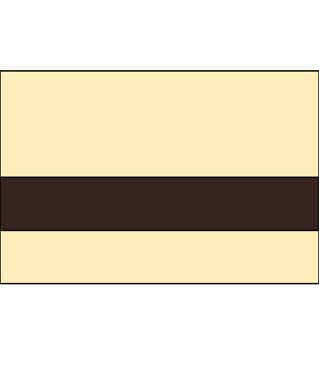 Ivory/Dark Brown color swatch