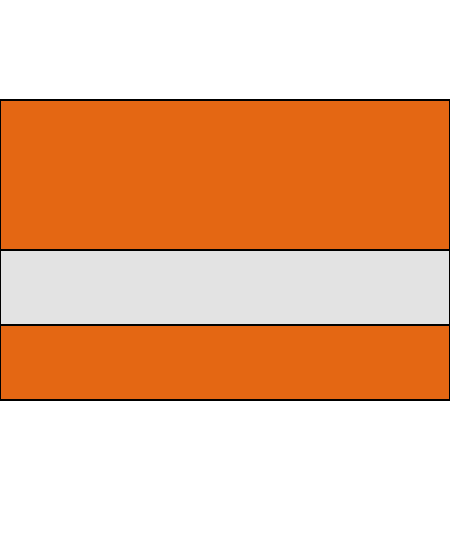 Orange color swatch