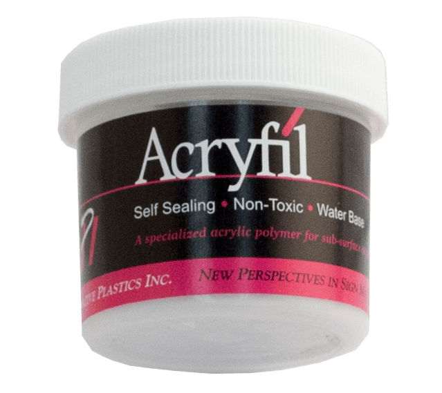 IPI ACRYFIL 2 OZ WHITE