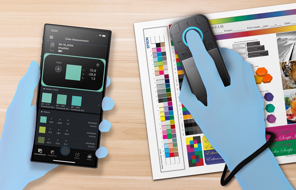 Epson SD-10 Spectrophotometer Color & Match Print | JPPlus