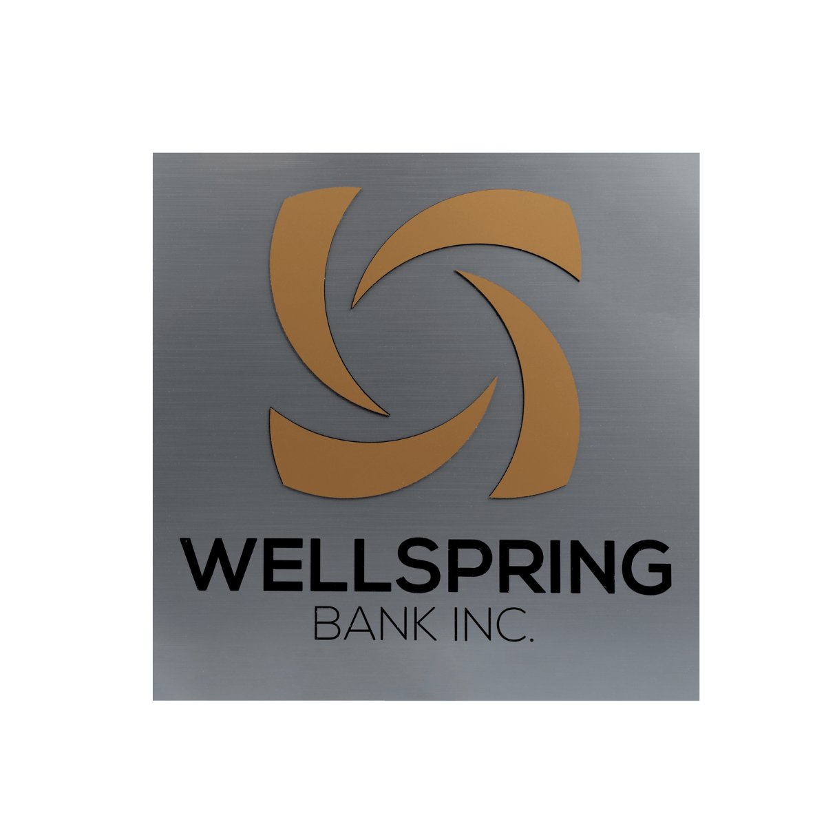 Wellspring bank inc. sign