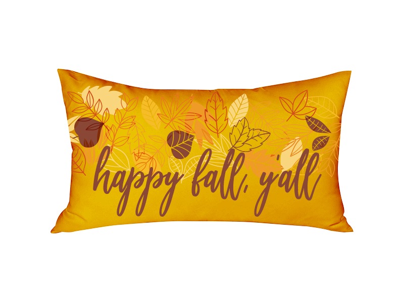 Microfiber 17.7" x  29.5" Pillow Cover