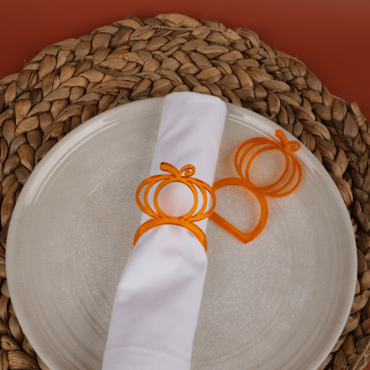 Orange Translucent Cast Acrylic