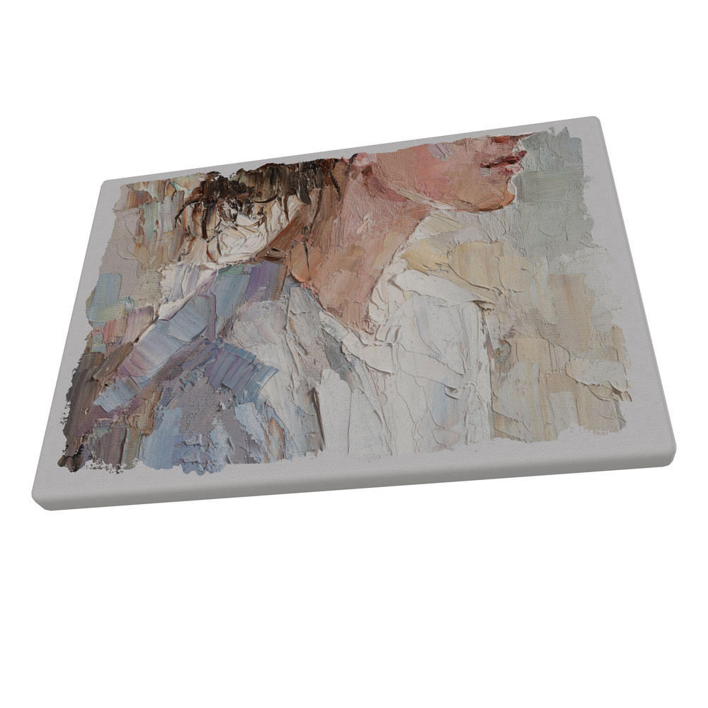 UV-LED printed artwork