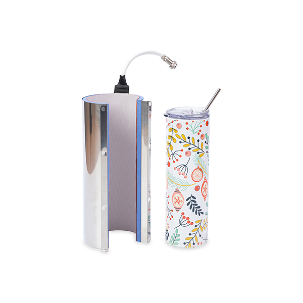 mug press tumbler attachment with tumbler