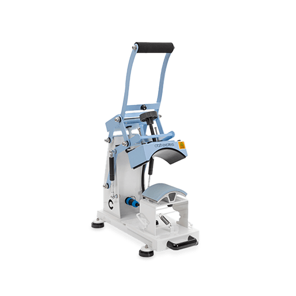 heat press with cap press attachment