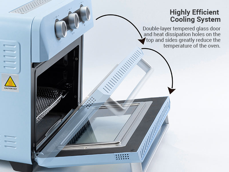 high efficient cooling system on Craft Express sublimation oven
