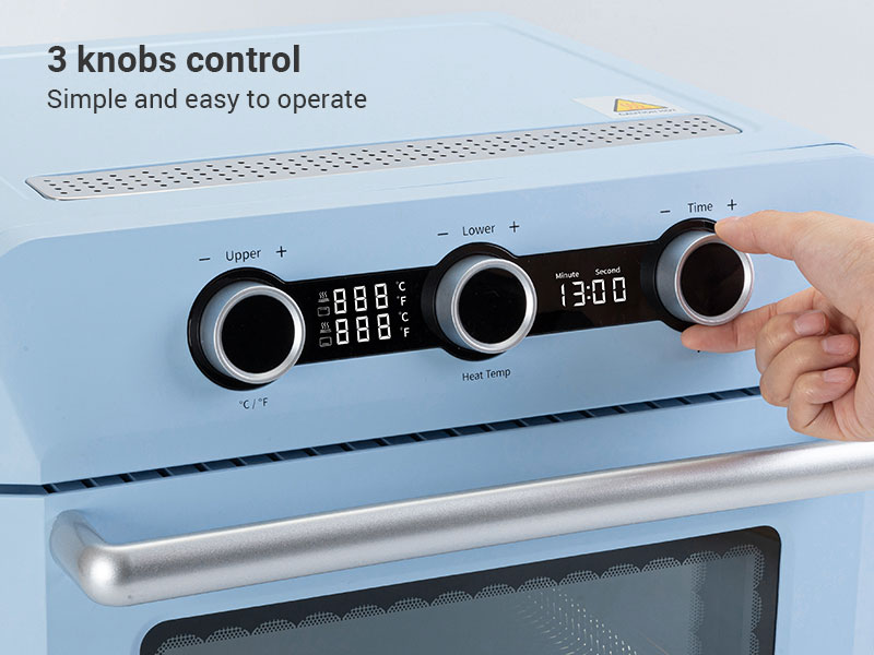Knobs on Craft Express sublimation oven