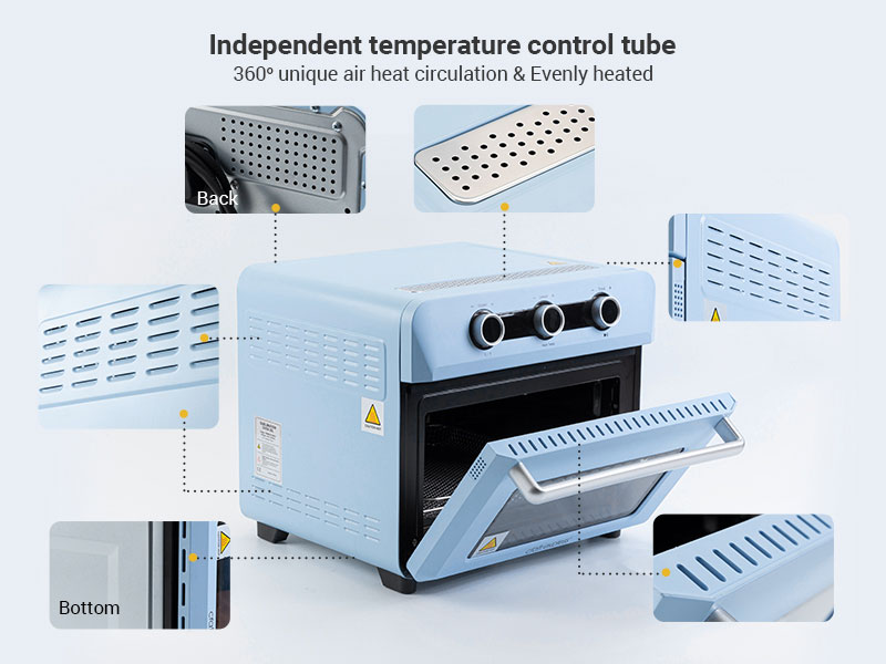 air heat circulation features of Craft Express sublimation oven