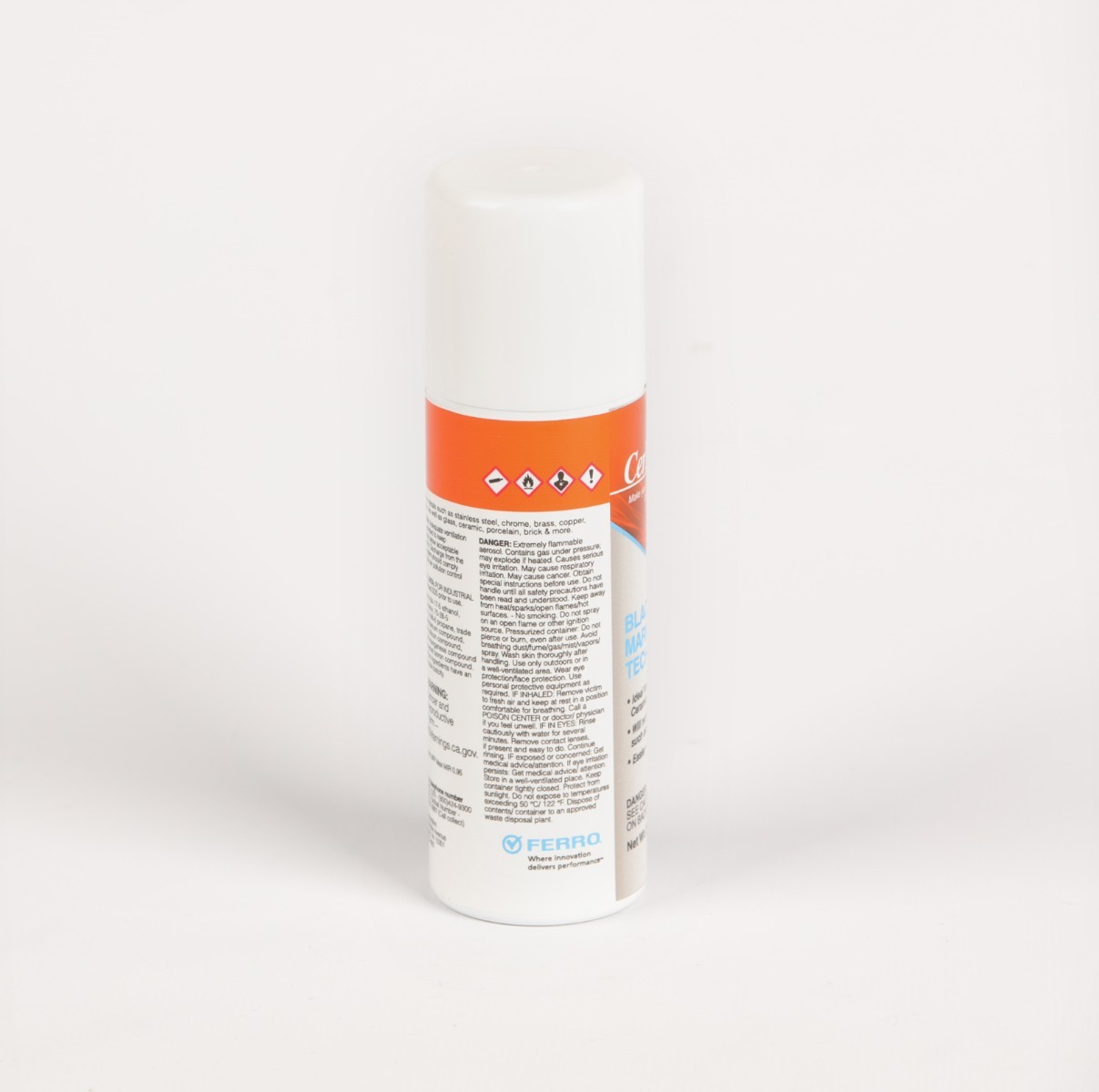 CerMark Ultra aerosol black laser marking spray in 2 oz can