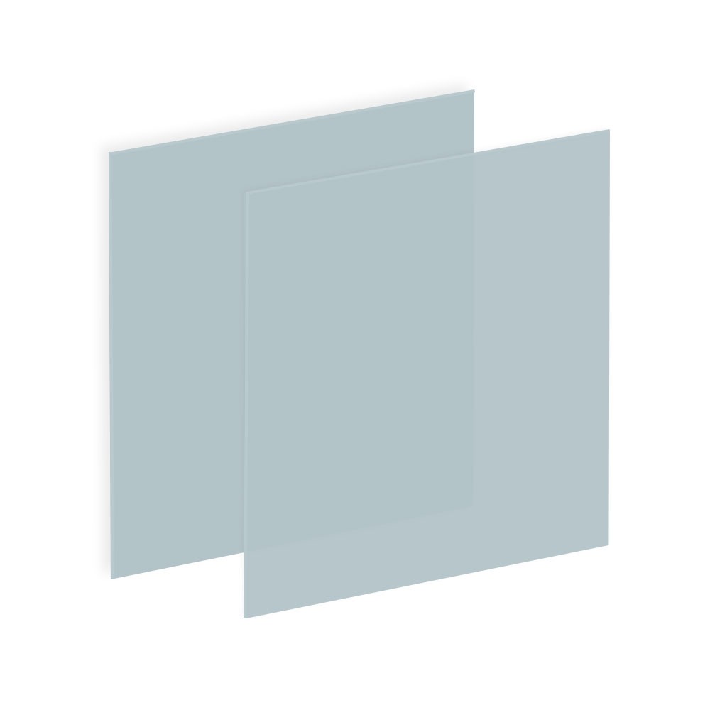 Glacier standing swatch