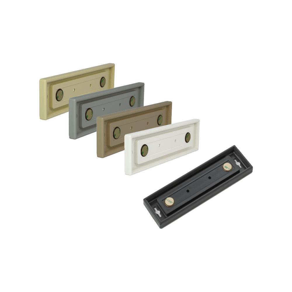Rowmark Portico 2" x 8" Square Plastic Frame