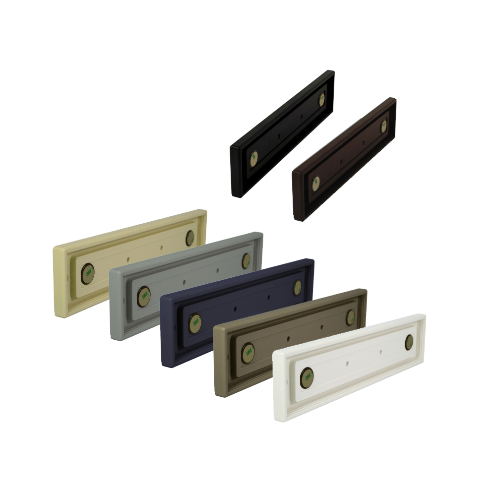 Rowmark Portico 2" x 10" Square Plastic Frame