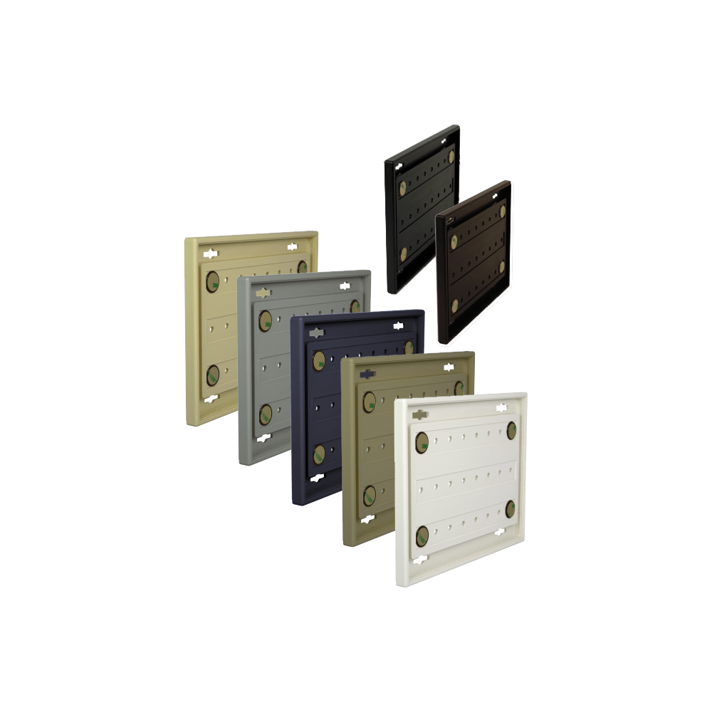 Rowmark Portico 6" x 8" Square Plastic Frame 