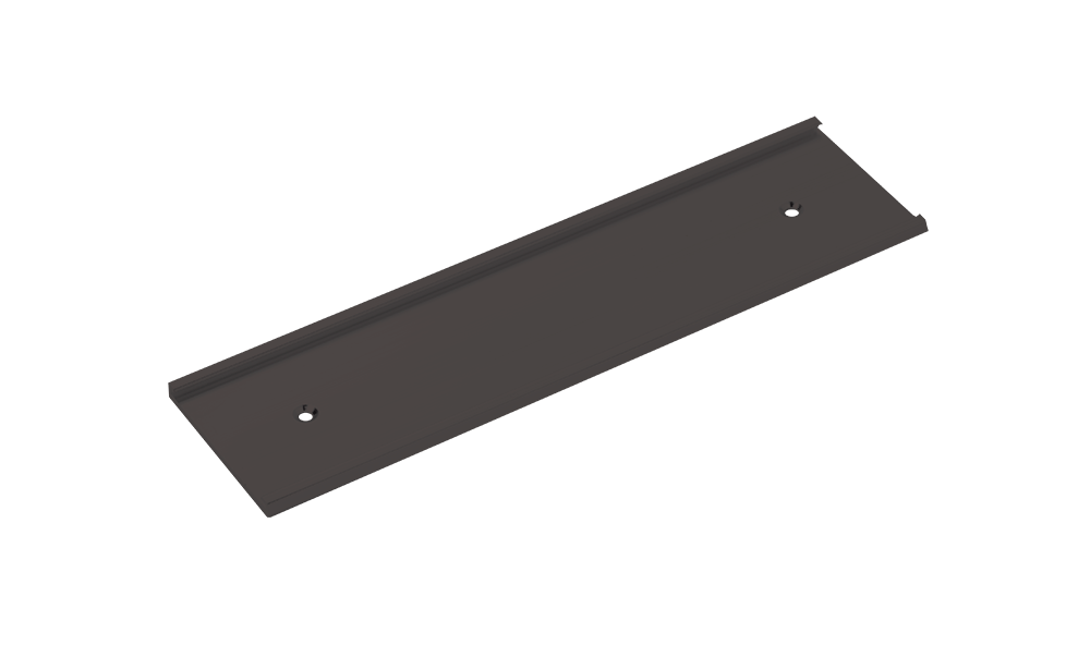 8 X 1.5 BLACK WALL HOLDER 34 CLEARPATH CLASSIC (10/PKG)