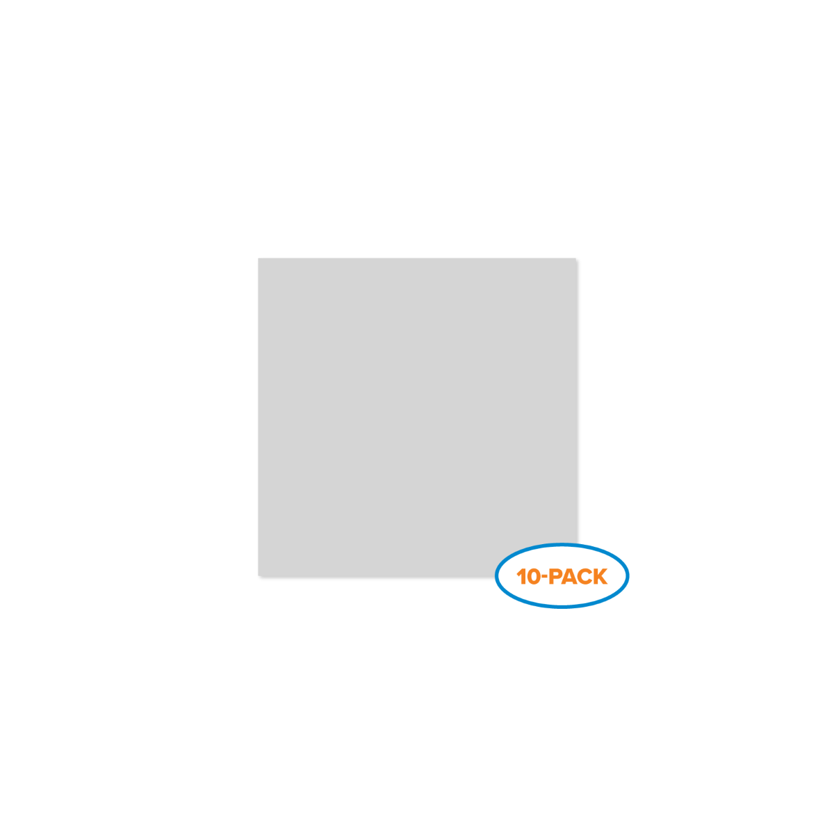 Two-ply Name Tags/Badge Cut Outs (10 Pack)