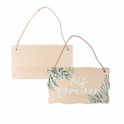 Plywood Home Décor Signs with string hanger