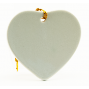 Porcelain Heart Ornament