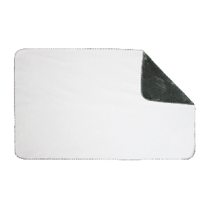 White/Grey Alpine Lap Blanket
