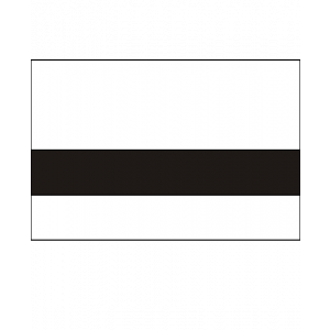 Laser-It Gloss White/Black .020 Aluminum Sheet