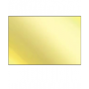 AlumaMark Mirror Gold .020" Aluminum Sheet