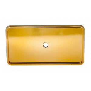 1-1/2 X 3 Gold Badge Frame