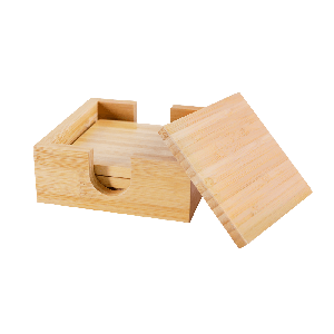 Bamboo Coaster Set for Sublimation