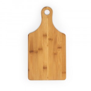Bamboo Wine Bottle Shaped Cutting Board 13.5" X 7" For Engraving