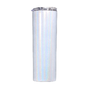 20oz Shimmer Stainless Steel Tumbler with Straw & Lid