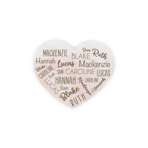 Heart Tabletop Cut Out