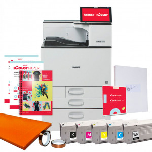 iColor 800W Pro Digital Printer Color + White 120v Printer Includes ProRIP & SmartCut Open Box Unit