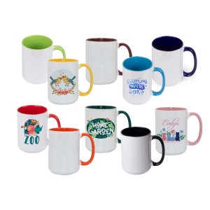 15oz Inner Color Mug (12 Pack)