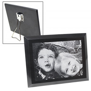 Black Marble Plaque With Stand