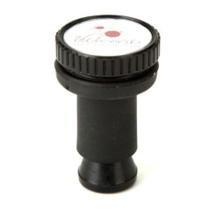 Punch N Press Black .98" Circle Bottle Stopper
