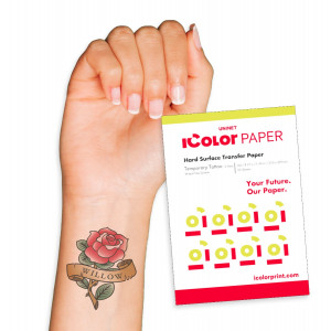 iColor 2-Step Temporary Tattoo Transfer Media