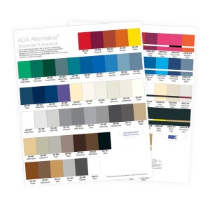 Rowmark Individual Product Lines Swatch Book Pages