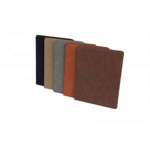 Saddle Collection 7" x 9" Laserable Leather-Like Portfolio