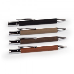 Saddle Collection Silver Stationary Pen