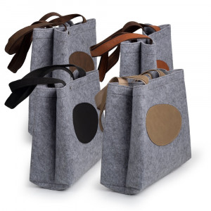 Saddle Collection Flannel Travel Tote