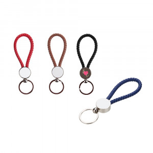 Round Braided Keyring