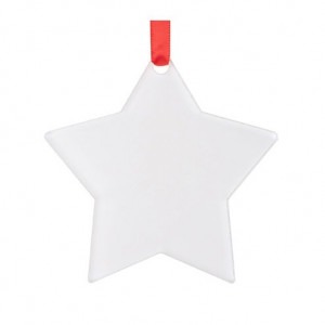 Acrylic Star Ornament (4 Pack)