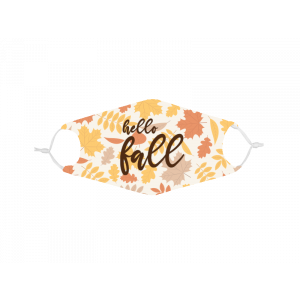 Sublimation Face Mask with Filter Slit (Full White, Large) (10 pack)
